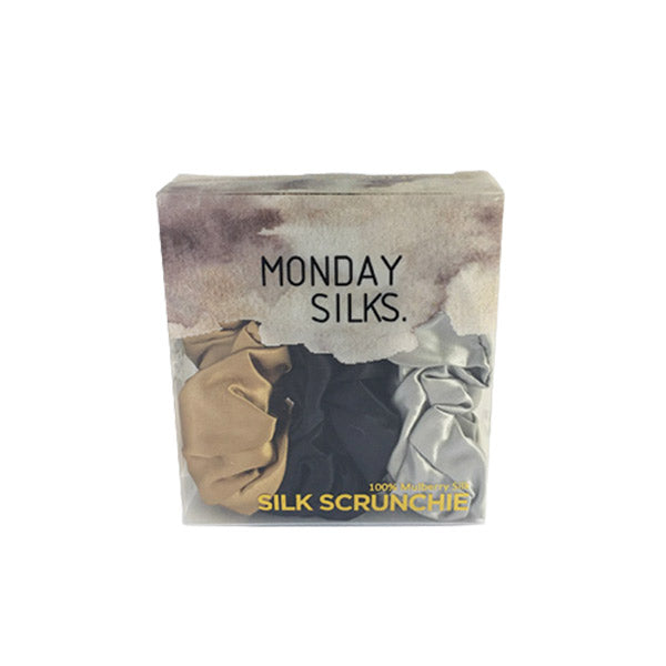 silk scrunchie monday silks midi galaxy set