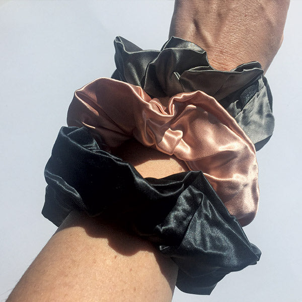 Silk scrunchies NZ monday silks